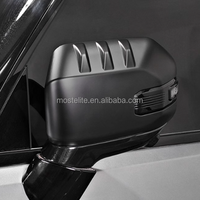 Accessoires de voiture, coques de rétroviseurs décoratives en ABS, coques de rétroviseurs latéraux en fibre de carbone pour Jetour T2 Traveler
