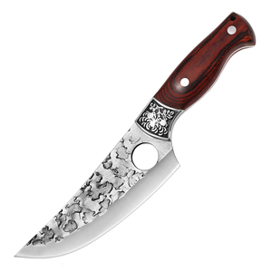 <span class=keywords><strong>Couteau</strong></span> de <span class=keywords><strong>boucher</strong></span> en acier inoxydable forgé JYTD10011 gaine de désossage forgée à la main pour la coupe de fruits de poisson d'os de viande - Product Image 3
