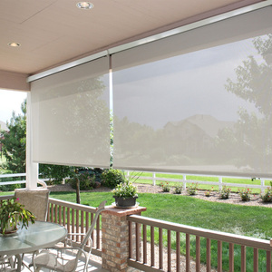 Auvent latéral de pergola de haute qualité 1m 2m 3m 4m 5m de large Stores verticaux motorisés d'extérieur pour patio - Product Image 2