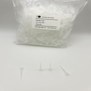 ปลายปิเปต 10ul ปลอดเชื้อ อุปกรณ์ห้องปฏิบัติการพลาสติก บรรจุในถุง - Product Image 1