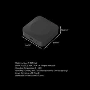 Passerelle intelligente double bande SIXWGH <span class=keywords><strong>Tuya</strong></span> 2.4G/5G BLE WiFi avec fonction de redémarrage à distance, application Smart Life pour hôtel et usage domestique - Product Image 3