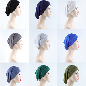 Bonnet Turban Instantané en Coton Jersey pour Femme Musulmane avec Trou pour les Oreilles, Doux, Respirant, Écologique, Idéal comme Sous-Hijab ou Foulard - Product Image 3