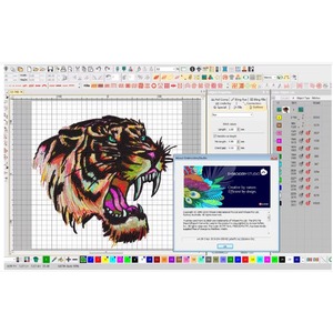 ซอฟต์แวร์สร้างแบบแพทเทิร์นปักผ้าสำหรับคอมพิวเตอร์ PC/WIN รองรับรูปแบบการปักหลากหลาย ซอฟต์แวร์ปักผ้า <span class=keywords><strong>Wilcom</strong></span> - Product Image 5