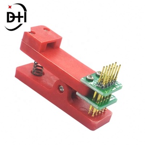 2.54mm Single Row 3/4P PCB Clip Clamp Fixture Probe Pogo Download Program Burn - Product Image 4