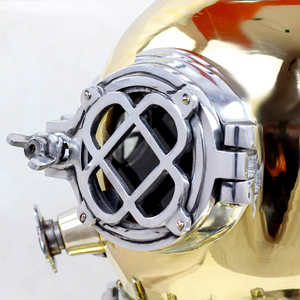 Casco de Buceo Náutico, Casco Decorativo de Marinero, Réplica Vintage de Casco de Buceo en Aguas Profundas, Estilo Steampunk, para Exhibición - Product Image 5