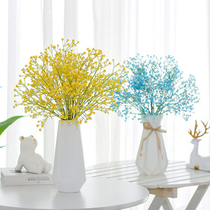 Xin Xinyi Gypsophile Artificiel à Tige Haute Bleu Rose pour Décoration de Mariage et d'Intérieur 21778459014 - Product Image 2