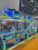 Máquina de Empujar Monedas, Juego de Arcade Operado con Monedas, 2 Jugadores, Redención de Boletos, Topvoy TV-GG-002, Acero Acrílico, Luces Intermitentes, Sonido