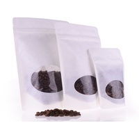 Personnalisé 500 pièces 1000 pièces sac d'emballage alimentaire à faible quantité minimale de commande pochette biodégradable recyclable puce thé café pochette debout