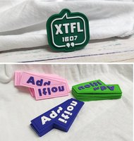Catégorie de produit Patches en caoutchouc de mode 3D brodés sur mesure