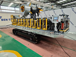 Thiết kế độc đáo nóng bán di động nhà kính kim loại máng xối tạo thành máy - Product Image 4