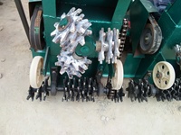 Scarificateur à béton électrique 3 kW, lames en carbure de tungstène, 150 ㎡ Plaqueuse de surface industrielle 380V