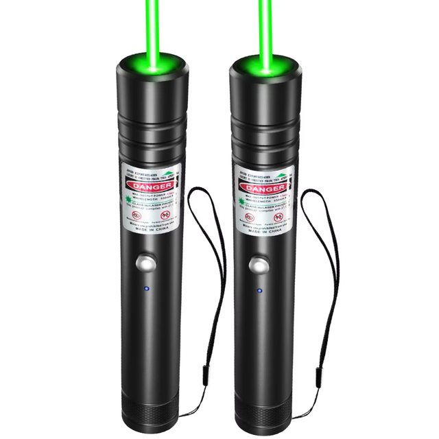 New Launch-Powerful 2000 Meters USB Charging Green Laser Pointer for Hiking & Cat Toy New Remote Green Light Laser Pen