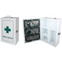 Boîte métallique vide murale personnalisée en gros, coffre en fer, boîte de rangement métallique, boîte de premiers secours murale sécurisée pour usage domestique