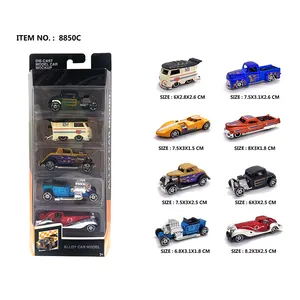 1:64 Escala Colorido Mini Roda Livre Liga Modelo Muscle Veículos Brinquedos Metal Diecast Brinquedos Car Set Para Meninos