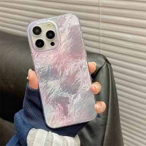 Custodia per telefono verde menta gradiente per <span class=keywords><strong>IPhone</strong></span> 16 15 14 13 12 11 Pro 15 16 Plus trama vortice placcato in argento - Product Image 2