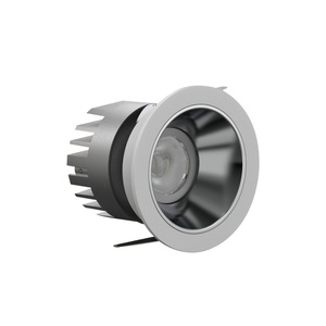 Nouveau design du meilleur éclairage de luxe pour la maison Downlight en aluminium blanc <span class=keywords><strong>gris</strong></span> encastré au <span class=keywords><strong>plafond</strong></span> LED 5W 7W 8W 12W 15W 20W COB Down Spot Light - Product Image 4
