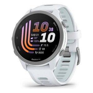 Montre connectée (AMOLED) FORERUNNER 170 Whitestone et bleu nuage 43 mm 010 03920 01 - Product Image 1
