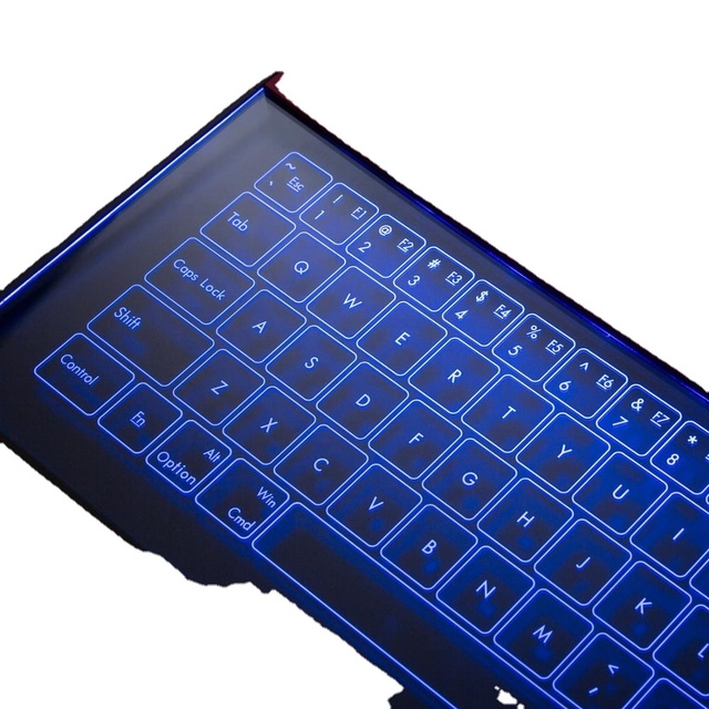 Custom Glass Processing for Hot-sale Glass Touch Keyboard for Computer
