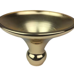 בסיס ראש פמוט מצופה אלקטרוליטית לעבודות יד, ייצור פחים, חומרה, חלקי גופי תאורה מסובבים למנורת שולחן - Product Image 3