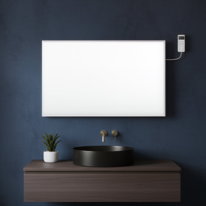 Calentador <span class=keywords><strong>de</strong></span> Panel <span class=keywords><strong>de</strong></span> Cristal <span class=keywords><strong>de</strong></span> Carbono <span class=keywords><strong>de</strong></span> Color Personalizado, Radiador <span class=keywords><strong>de</strong></span> Pared con Control <span class=keywords><strong>de</strong></span> Temperatura por Cable - Product Image 2