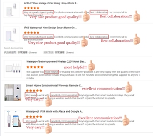 3-Gang 1-way 10A <span class=keywords><strong>wifi</strong></span> thông minh chuyển đổi với Receiver điều khiển từ xa Alexa/<span class=keywords><strong>Google</strong></span>/IFTTT Hỗ trợ 100-300m phạm vi - Product Image 6