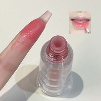 HERORAN Gloss à lèvres hydratant effet miroir, texture légère, sensible à l'eau, végétalien, non collant, laque à lèvres