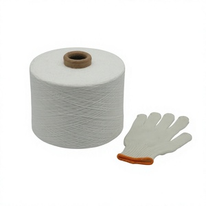 Guantes de Punto Resistentes al Desgaste, Transpirables, Antideslizantes y Anticorte, 80% Algodón + 20% Poliéster CVC, 450g-1000g/docena, Precio Bajo - Product Image 1