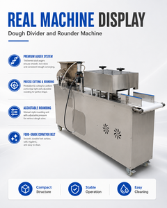 Máquina Cortadora y Redondeadora de Masa de Alta Eficiencia, Formadora Automática de Bolas de Masa para Fábrica de Pan - Product Image 4