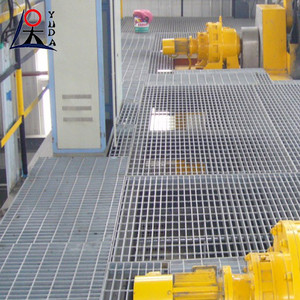 Grilles de voie d'accès en acier galvanisé à chaud, grilles en acier robustes, poids par mètre carré - Product Image 1