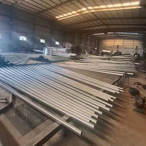 Poteau de lampadaire en acier carré de haute qualité de 3m de hauteur avec finition galvanisée Poteau de lampadaire facile à installer pour route et jardin - Product Image 2