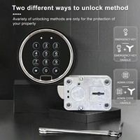 CEQSAFE Coffre-fort numérique ignifuge pour documents, idéal pour la maison et le bureau, avec protection bancaire renforcée