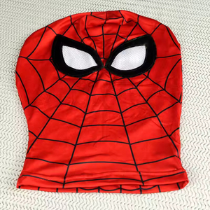 Unisex Spider-Man Jumpsuit với mũ áo choàng dành cho người lớn Carnival Đảng Fancy siêu anh hùng ăn mặc nhà máy giá - Product Image 5