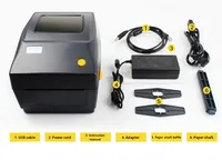 Imprimante d'étiquettes à code-barres Xprinter XP-DT426B USB 4x6, imprimante thermique pour rouleaux d'autocollants de 108 mm, 203 dpi, en stock