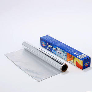 Good Quality Household Heavy Duty Kitchen Aluminum Foil Roll Hard Embossed 8011 Aluminum Alloy <b>Food</b> <b>Wrapping</b> <b>Paper</b> - Product Image 3
