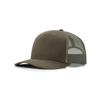 Casquette Trucker en Maille à 5 Panneaux avec Logo Brodé Personnalisé, Visière Courbe, Casquette Snapback Respirante, Vente en Gros, Casquettes de Baseball pour Hommes et Femmes