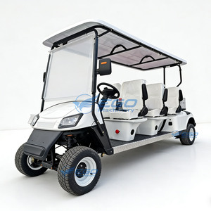 Nouvelle tendance : Voiturette de golf électrique personnalisée avec batterie au lithium/au plomb, moteur AC 3/4/5KW et benne de chargement - Product Image 5