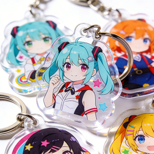Custom Plastic <strong>Key</strong> <strong>Chain</strong> Make Your Own Design Acrylic Keychain Wholesale Custom Printed Epoxy Cartoon Acrylic Keyring Keychain - Product Image 5