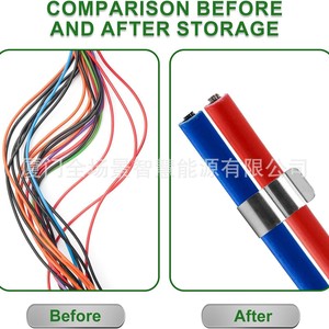 Clip para cables de acero inoxidable en forma de C para fijación de cables, abrazadera para cables solares de 6 mm² - Product Image 3