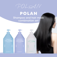 Après-shampoing lissant POLAN 4L en grand format, hydratation douce pour usage professionnel en spa