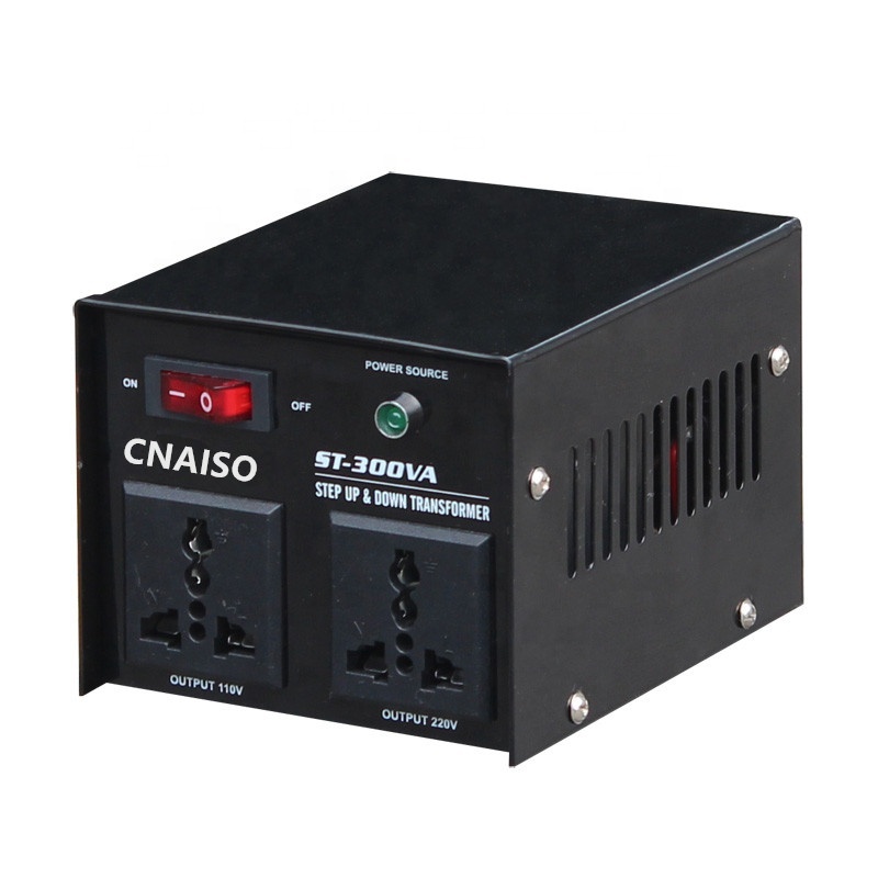 Transformateur De Puissance ST-750VA 750W Abaisseur Rehausseur 110V-220V Avec Protection Intégrée - Prise UE