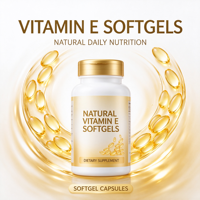 Multivitamine avec vitamine E naturelle, antioxydant, complément nutritionnel quotidien pour adultes