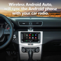 Interface sans fil CarPlay et Android Auto pour Volkswagen Passat RNS510, navigation Android Auto, Mirror Link, Airplay