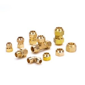 Tuercas gruesas de latón Forja de cobre Tuerca británica de aire acondicionado Tuercas hembra de tubo de cobre - Product Image 5