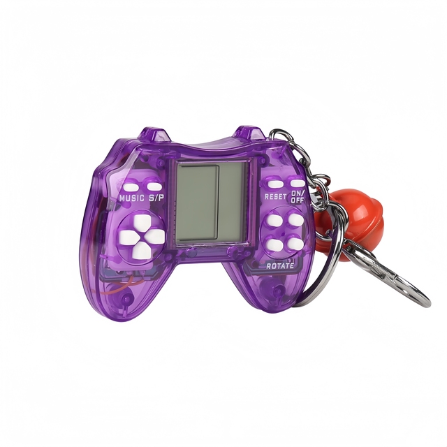 Video Game Party Favors Children Classic Game Console Keychain Buckles Ergonomic Joypad Souvenir Birthday Valentine School Gifts
