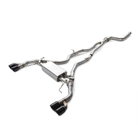 En stock : Système d'échappement Valvetronic Catback X3 M40i pour BMW G01 X3 G02 X4 M40i B58 3.0T avec commande à distance