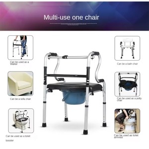 Adjustable Height Walking Aids Standing up Walking Frames Walking Assistive Device for Elderly - Product Image 4