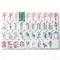 Jeu d'échecs américain moderne en acrylique personnalisé en gros, 160 pièces (10 Joker, 6 vierges), écologique, de luxe et durable