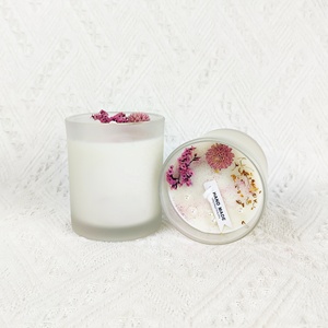 <span class=keywords><strong>Velas</strong></span> Aromáticas Personalizadas <span class=keywords><strong>de</strong></span> Marca Propia con Flores Secas Hechas a Mano en <span class=keywords><strong>Vasos</strong></span> Esmerilados <span class=keywords><strong>para</strong></span> Fiestas, Acción <span class=keywords><strong>de</strong></span> Gracias y Navidad - Product Image 3