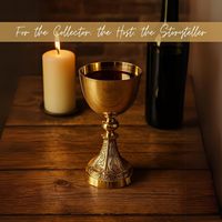 Calice en laiton doré fait main Maximus Vintage 6,5 pouces, coupe de communion 230 ml, verre à vin, décoration de table pour mariage