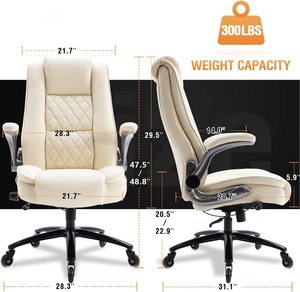 Chaise de bureau de haute qualité, design ergonomique, chaise d'ordinateur, montage facile, chaise de direction, chaise pivotante, pur <span class=keywords><strong>plaisir</strong></span> de la posture assise - Product Image 6